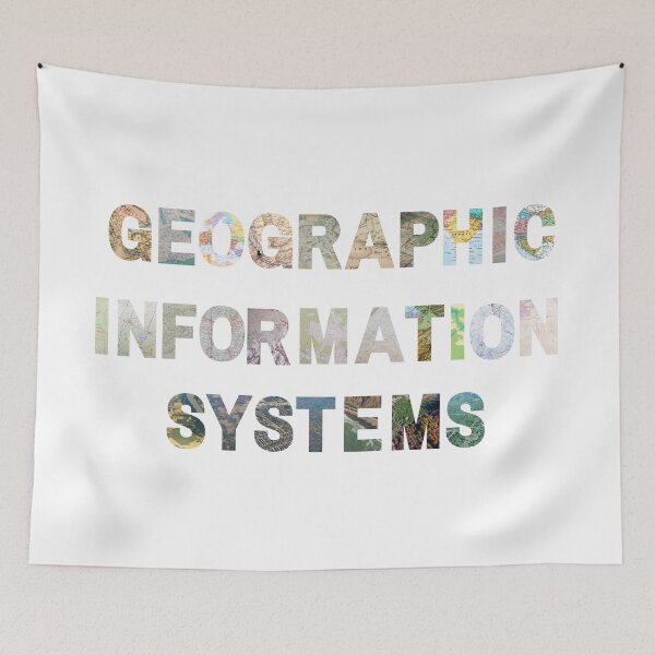 Item preview, Geographic Information Systems Letters designed and sold by lawlessdesign.