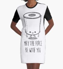 May the force be with you Graphic T-Shirt Dress