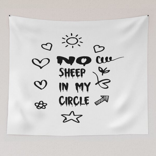 Item preview, no sheep in my circle designed and sold by youssef baala.