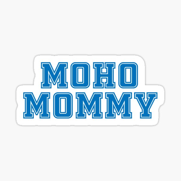 Vista previa del artículo con la obra «MoHo Mommy (azul)», diseñado y vendido por SpoonDealer.