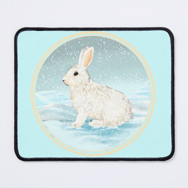 Item preview, Snowshoe Hare Snowy Day designed and sold by Fernheart Designs.