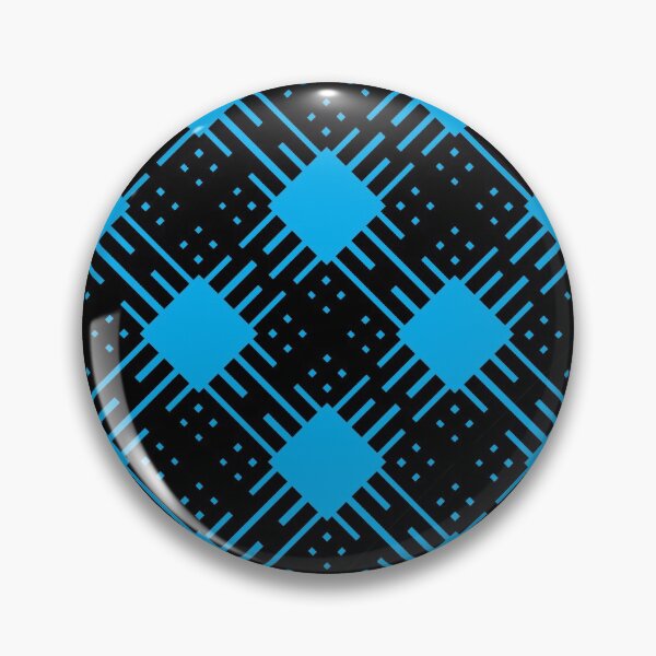 Artikelvorschau, Criss Cross Schrägstrichmuster 2 in Schwarz und Blau entworfen und verkauft von Neil Feigeles.