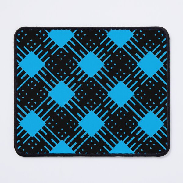 Item preview, Criss Cross Angled Dash Line Pattern 2 in Black and Blue designed and sold by Neil Feigeles.