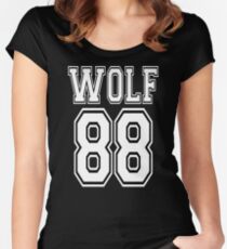 Camiseta entallada de cuello ancho ♥ ♫ Me encanta KPop-Awesome EXO WOLF 88 ♪ ♥