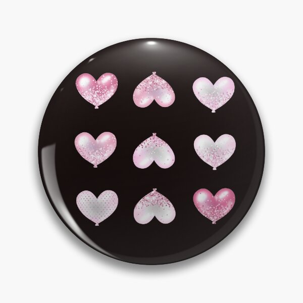 Item preview, Pink Sparkling Glitter Heart Balloons Stickers Pack #1 of 3 Lovers of  Birthdays Hearts Valentines Journals Diaries Scrapbooking Sticker Books  designed and sold by Hanlar.
