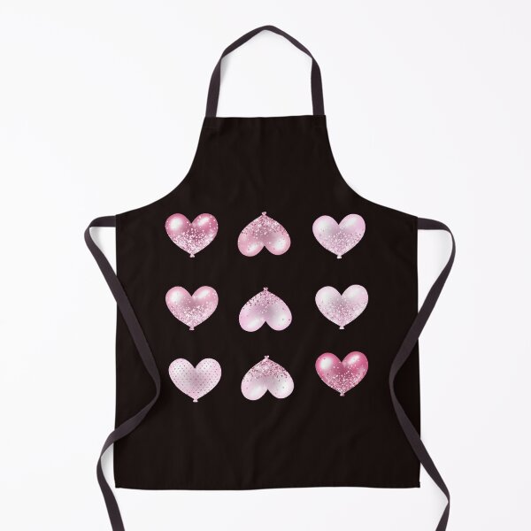 Item preview, Pink Sparkling Glitter Heart Balloons Stickers Pack #1 of 3 Lovers of Birthdays Hearts Valentines Journals Diaries Scrapbooking Sticker Books designed and sold by Hanlar.
