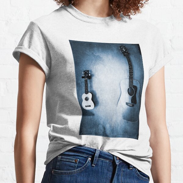 Music Lover Gift - Bluesy Photo Art Classic T-Shirt