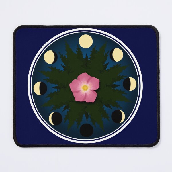 Item preview, Forest Phases of the Moon designed and sold by Fernheart Designs.