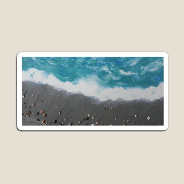 Cocoa Beach with Cocoa Beach Shells Magnet