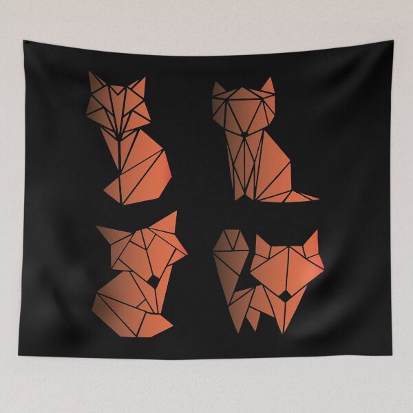 Item preview, Running Foxes - Trendy Running Fox Gift Idea For Fox Lovers designed and sold by Prince - Bestseller ★★★★★.
