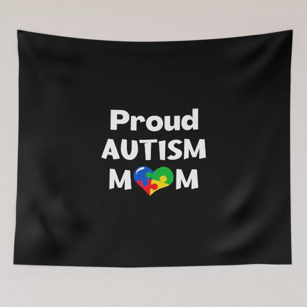 Item preview, Proud Autism Mom. Autism Awareness. designed and sold by novihasan.