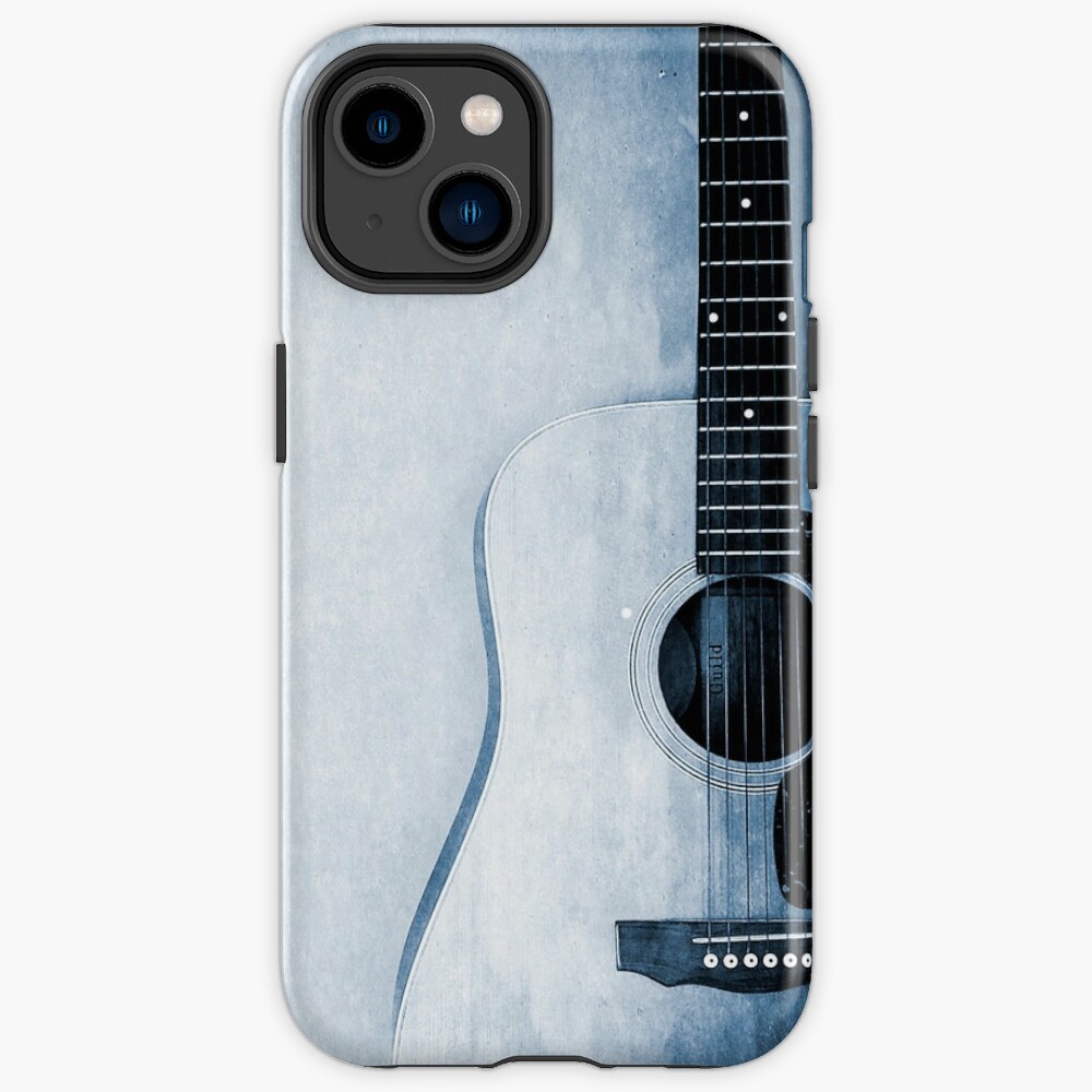 Music Lover Gift - Bluesy Photo Art iPhone Case