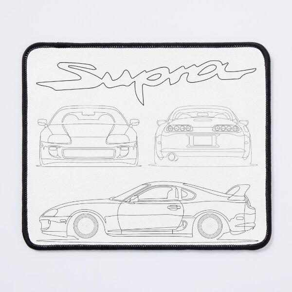 Item preview, Toyota Supra MK IV blueprint stance designed and sold by Dygus.ART.