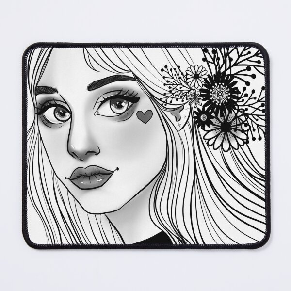 Flower girl Mouse Pad