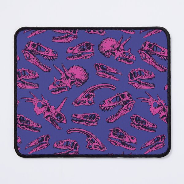 Item preview, Hot Pink & Purple Dinosaur Skulls designed and sold by somecallmebeth.