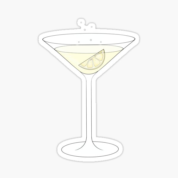 Martini Sticker