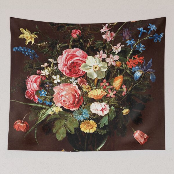 Aperçu de l'œuvre Oeuvre d'art de peinture à l'huile de bouquet de fleurs créée et vendue par Novel-ty.