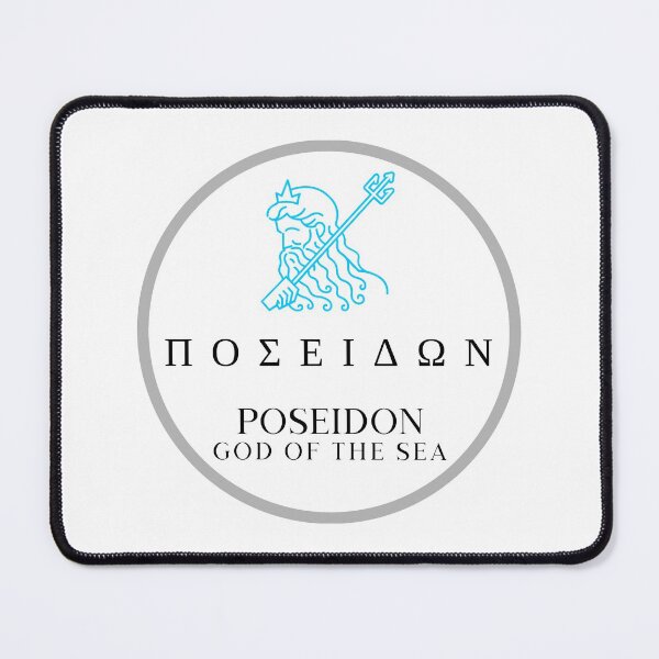Item preview, Poseidon Greek God of the Sea Trident Mythology Design designed and sold by OnyxMoonDesigns.