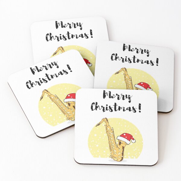 Item preview, Merry Christmas! Sax Red Hat Design 2 designed and sold by glide-products.
