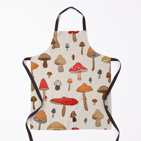 Item preview, Mushroom Brush Pen Pattern designed and sold by Lauren Ullrich.