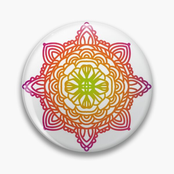 Item preview, Pink and Green Mandala designed and sold by ameliaesmith.