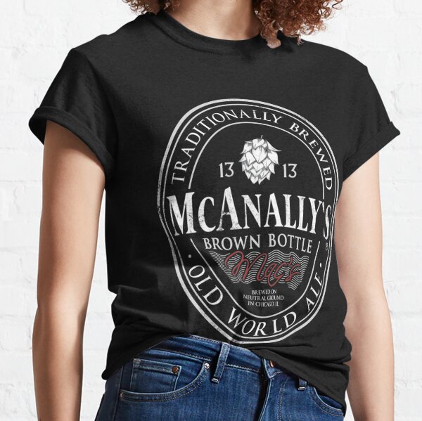 McAnally s Brown Bottle Traditionally Brewed Old World Ale    Classic T-Shirt