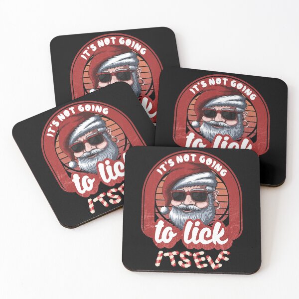 Item preview, It's not going to lick itself funny dirty xmas inappropriate christmas designed and sold by Zulfiqqar.