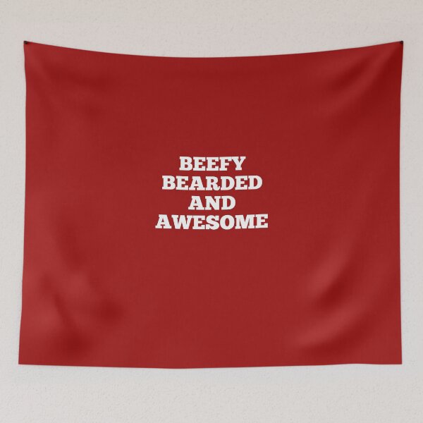 Item preview, Beefy Bearded And Awesome designed and sold by AlwaysAwesome.
