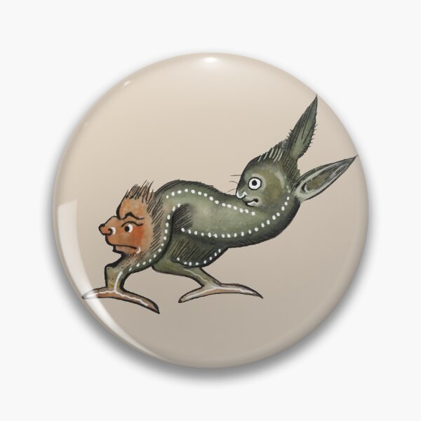 Item preview, Coming or Going? Medieval hybrid beast. designed and sold by ebrawne.