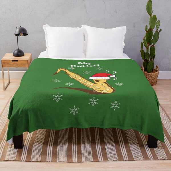 Item preview, Feliz Navidad Sax In A Hat designed and sold by glide-products.