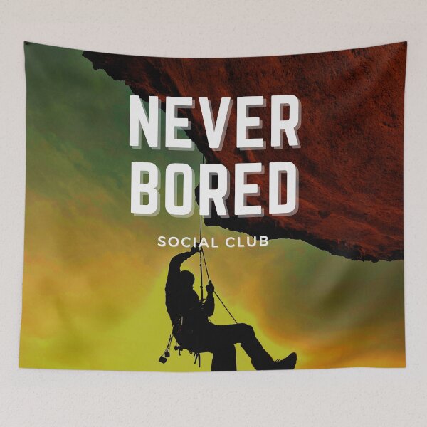 Item preview, Never Bored Collection | Rock Climbing designed and sold by iwaya-bazaar.