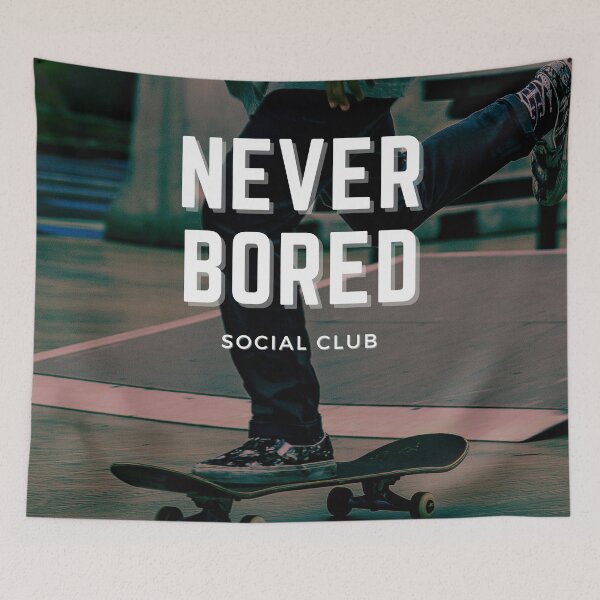Item preview, Never Bored Collection | Skateboarding designed and sold by iwaya-bazaar.