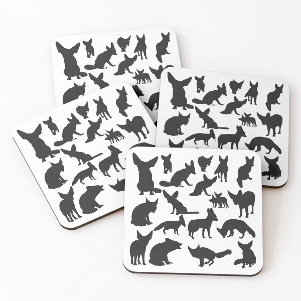 Item preview, Running Foxes - Trendy Running Fox Gift Idea For Fox Lovers designed and sold by Prince - Bestseller ★★★★★.