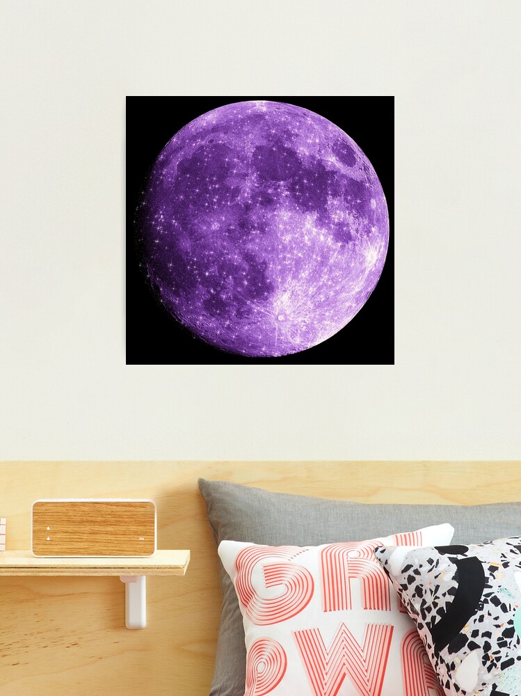 Full Moon Purple Glitter 