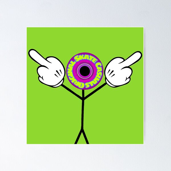 Item preview, Origina Skate Casuals Stick Man designed and sold by Salisbury78.