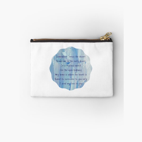 Item preview, Erasure Lyrics on Arty Blue Design - Blue Savannah (Blue)   designed and sold by TRAVIS-DSN.