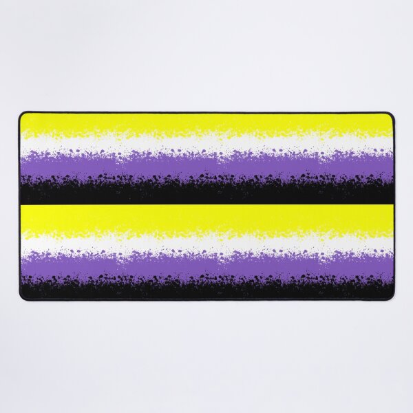 Item preview, Nonbinary Enby Pride Flag designed and sold by Spell-the-Bee.