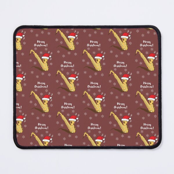 Item preview, Merry Christmas! Sax Red Hat Design with Snowflakes designed and sold by glide-products.