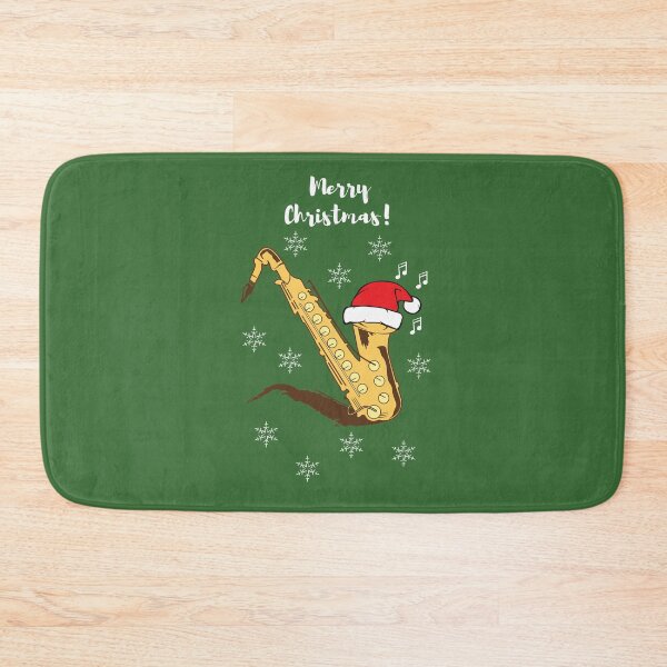 Item preview, Merry Christmas! Sax Red Hat Design with Snowflakes designed and sold by glide-products.