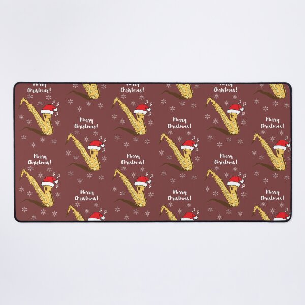 Item preview, Merry Christmas! Sax Red Hat Design with Snowflakes designed and sold by glide-products.