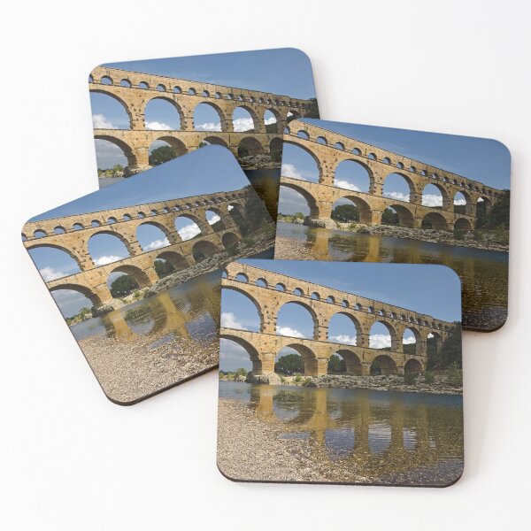 Item preview, Pont du Gard with reflection designed and sold by KateMcCSeattle.