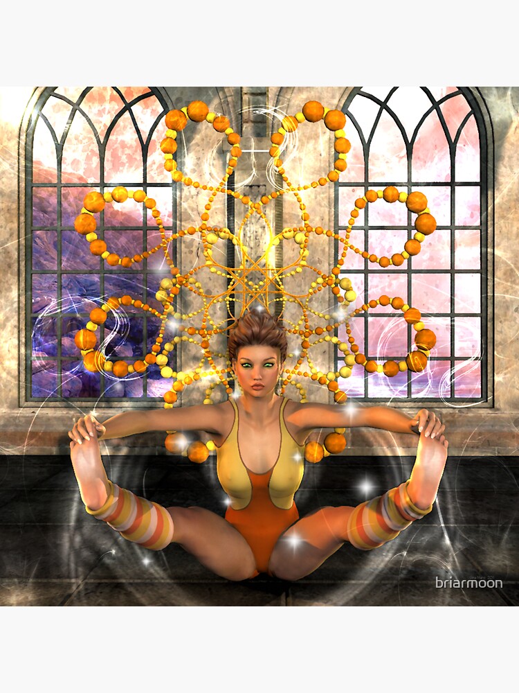 Yoga Series - The Balanced Bear by briarmoon