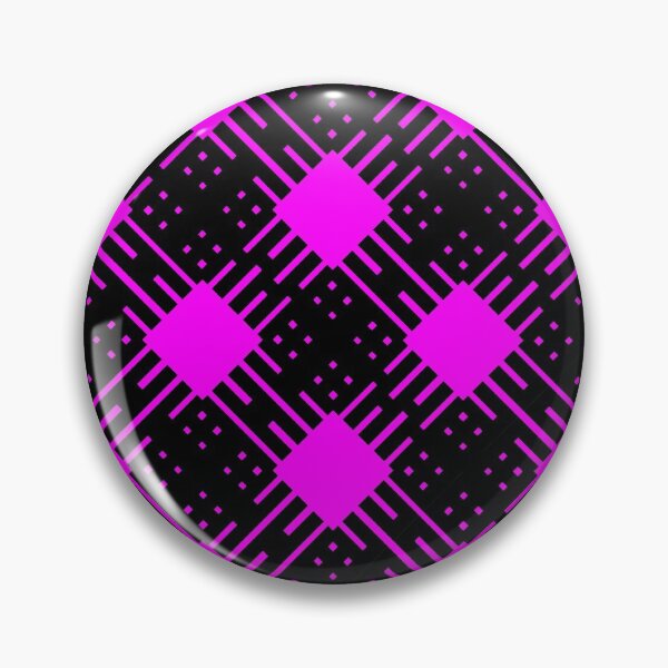 Artikelvorschau, Criss Cross Schrägstrichmuster 2 in Schwarz und Magenta entworfen und verkauft von Neil Feigeles.