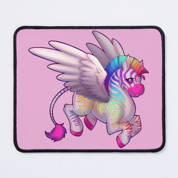 Item preview, Rainbow Stripe Zebrasus designed and sold by MillyD13.