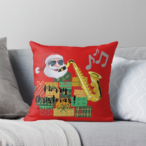 Item preview, Merry Christmas and a Happy News Year - Saxophone designed and sold by glide-products.