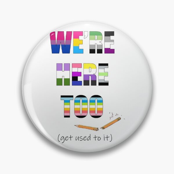 Item preview, Stop the Erasure (Pride Version)   designed and sold by TRAVIS-DSN.