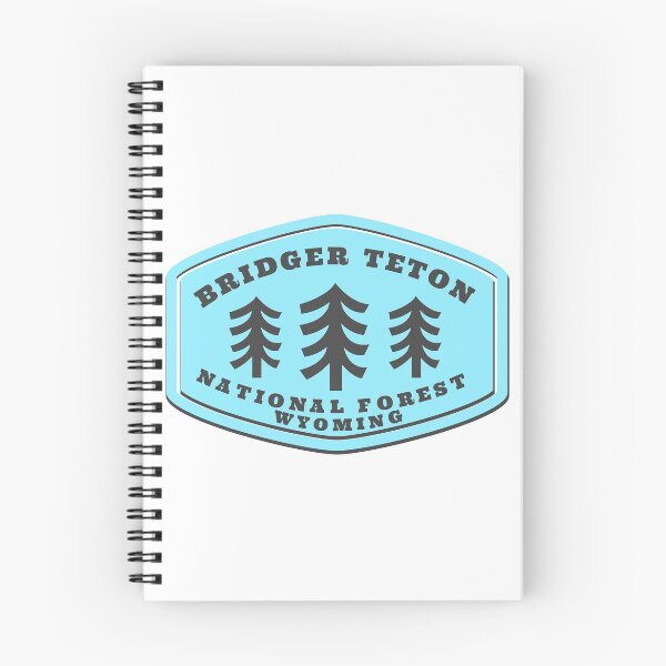 Item preview, Bridger Teton National Forest Wyoming Vintage Retro Forest Hiking, Camping Adventure Travel designed and sold by tmartinezta.