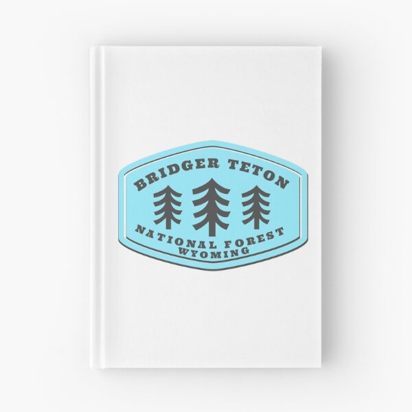 Item preview, Bridger Teton National Forest Wyoming Vintage Retro Forest Hiking, Camping Adventure Travel designed and sold by tmartinezta.
