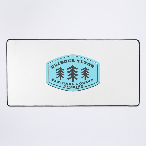 Item preview, Bridger Teton National Forest Wyoming Vintage Retro Forest Hiking, Camping Adventure Travel designed and sold by tmartinezta.