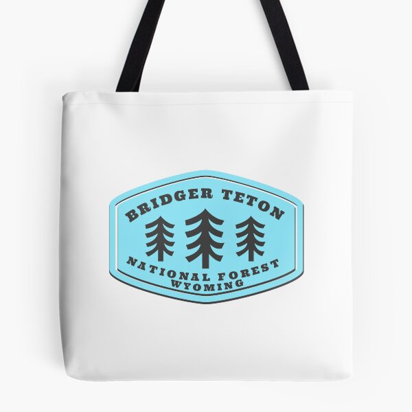 Item preview, Bridger Teton National Forest Wyoming Vintage Retro Forest Hiking, Camping Adventure Travel designed and sold by tmartinezta.